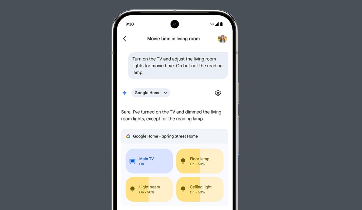 Google Gemini: Google-Home-Erweiterung wird in die stabile Version überführt